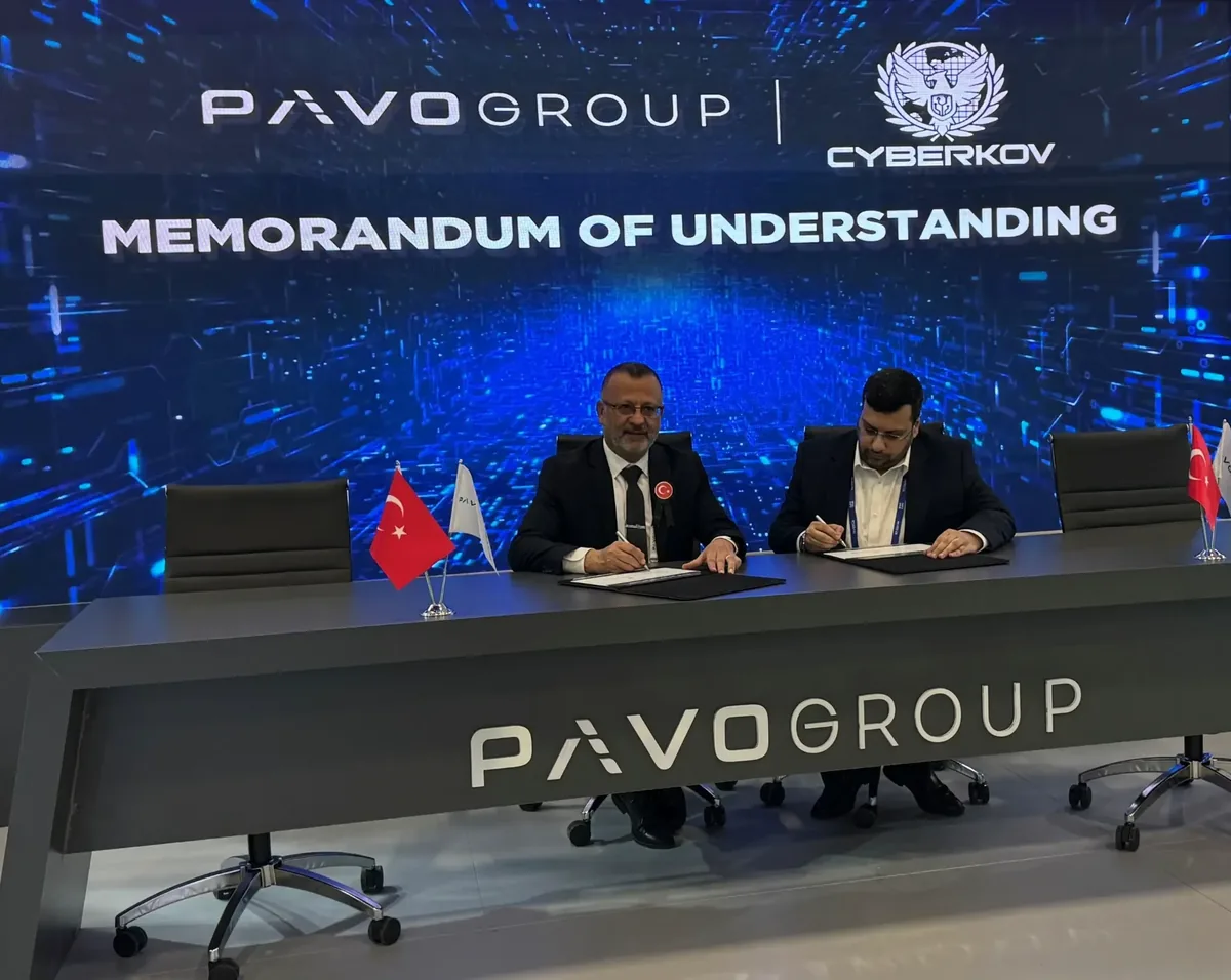 MOU signing ceremony between Cyberkov and PAVO Group